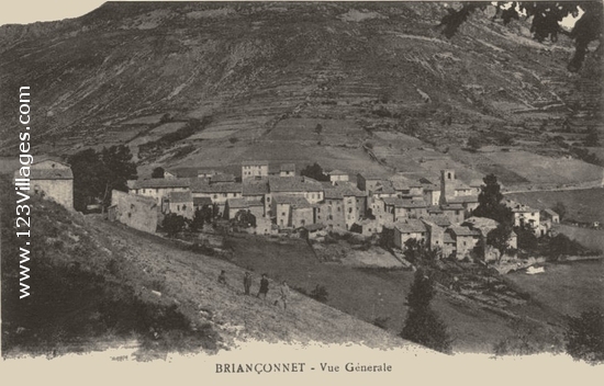 Carte postale de Briançonnet