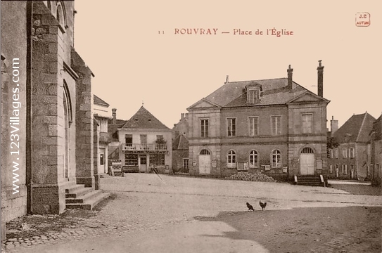 Carte postale de Rouvray