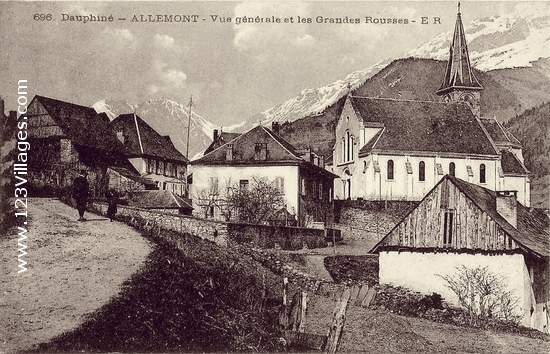 Carte postale de Allemond