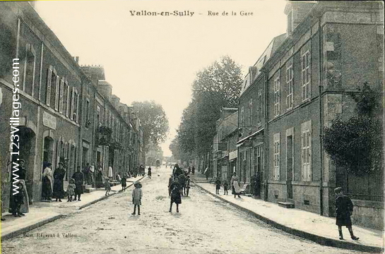 Carte postale de Vallon-en-Sully