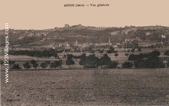 Carte postale de Anjou