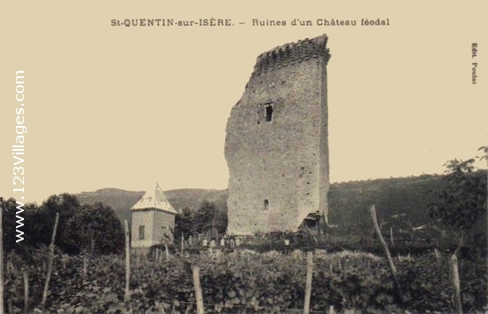 Carte postale de Saint-Quentin-sur-Isère