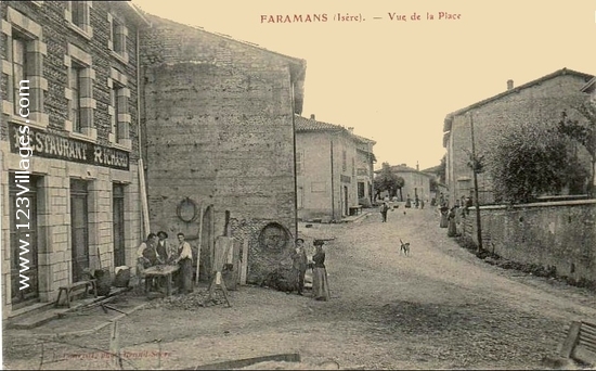 Carte postale de Faramans