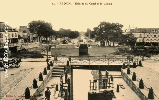 Carte postale de Redon