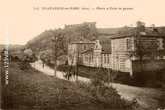 Carte postale de Villeneuve-de-Marc