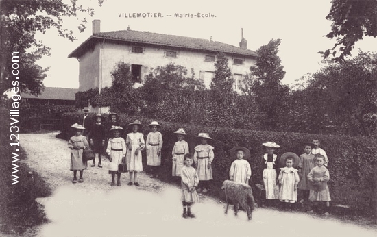Carte postale de Villemotier