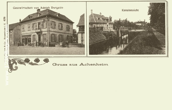Carte postale de Achenheim