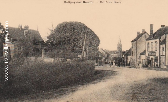 Carte postale de Saligny-sur-Roudon