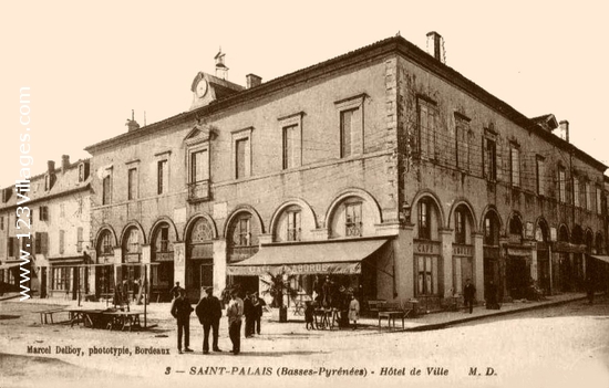Carte postale de Saint-Palais
