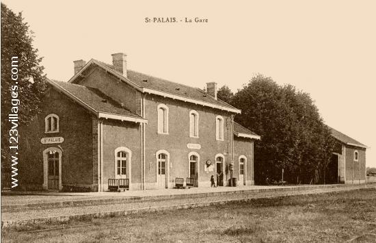 Carte postale de Saint-Palais