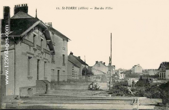 Carte postale de Saint-Yorre
