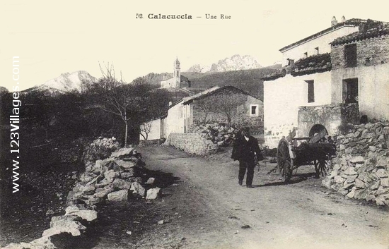 Carte postale de Calacuccia
