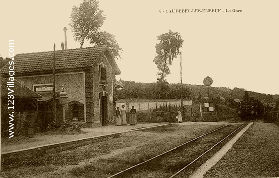 Carte postale de Caudebec-lès-Elbeuf