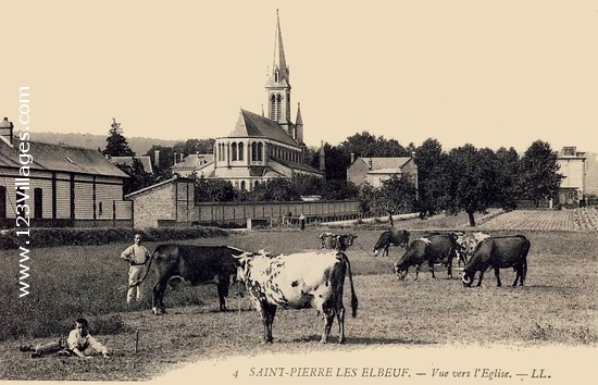 Carte postale de Saint-Pierre-lès-Elbeuf