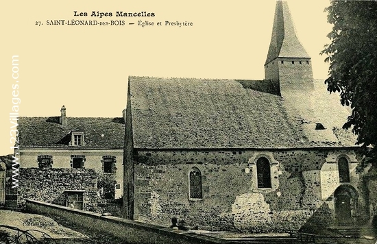 Carte postale de Saint-Léonard-des-Bois