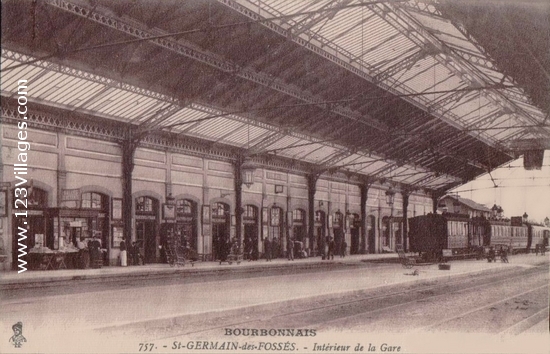 Carte postale de Saint-Germain-des-Fossés