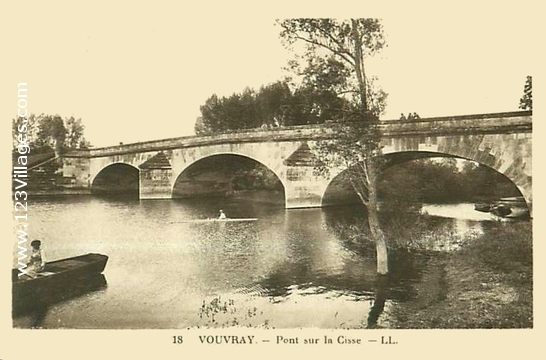 Carte postale de Vouvray