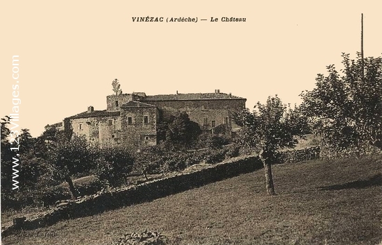 Carte postale de Vinezac