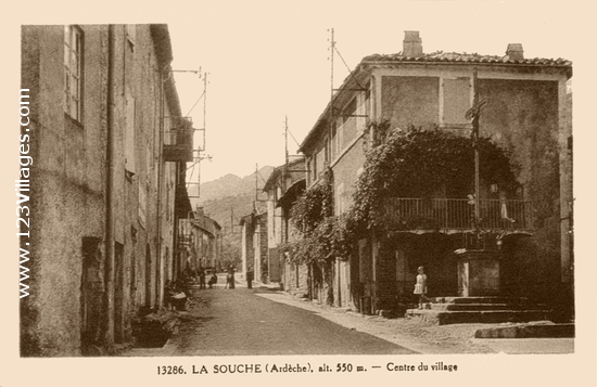 Carte postale de La Souche