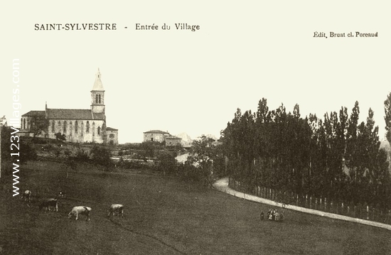 Carte postale de Saint-Sylvestre