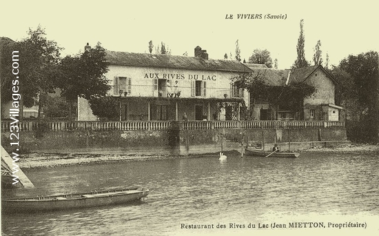 Carte postale de Viviers-du-Lac