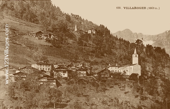 Carte postale de Villaroger