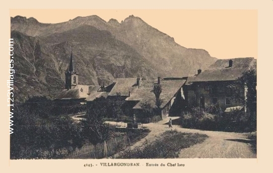 Carte postale de Villargondran