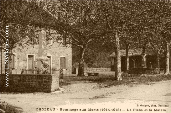 Carte postale de Chozeau