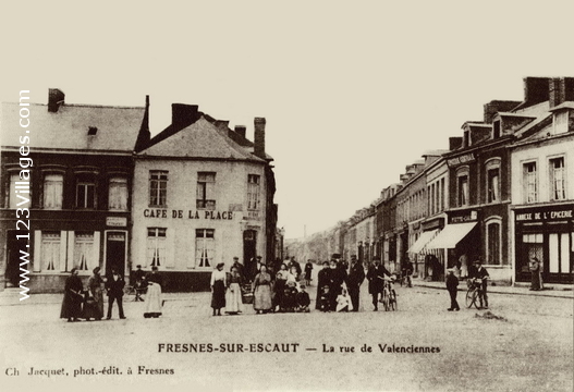 Carte postale de Fresnes-sur-Escaut