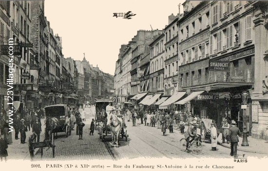Carte postale de Paris 11ème arrondissement 