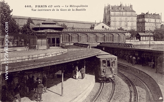 Carte postale de Paris 12ème arrondissement 