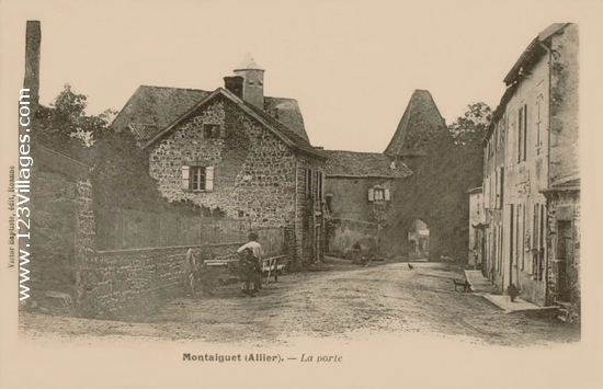 Carte postale de Montaiguet-en-Forez