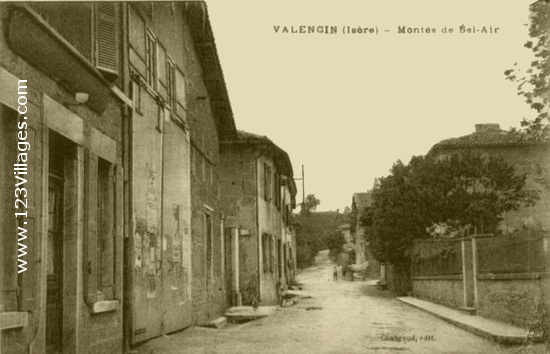 Carte postale de Valencin