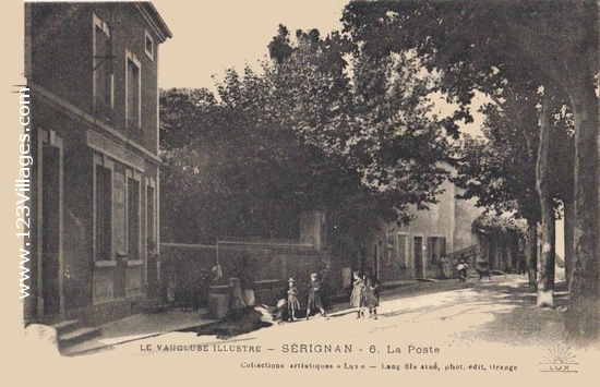 Carte postale de Sérignan-du-Comtat
