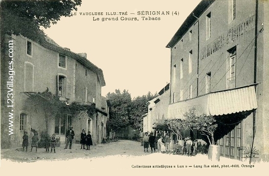 Carte postale de Sérignan-du-Comtat