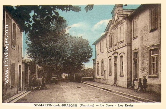 Carte postale de Saint-Martin-de-la-Brasque