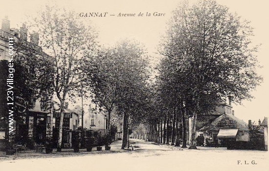 Carte postale de Gannat