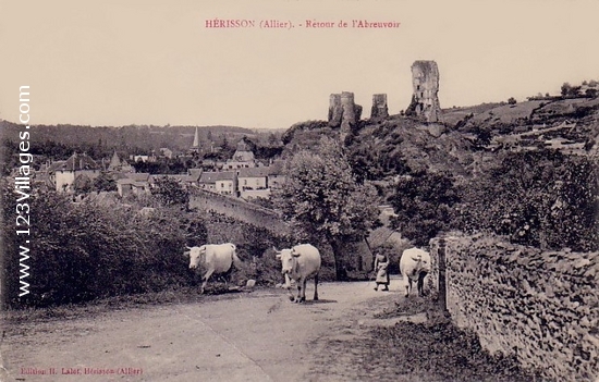 Carte postale de Hérisson