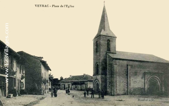 Carte postale de Veyrac