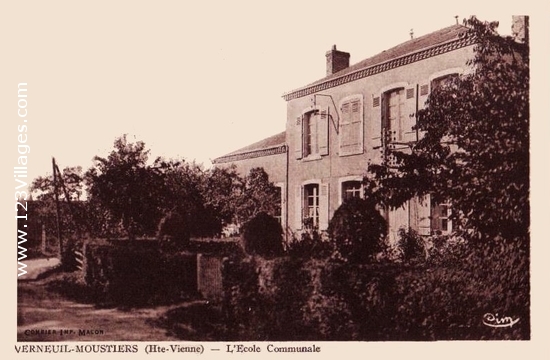 Carte postale de Verneuil-Moustiers