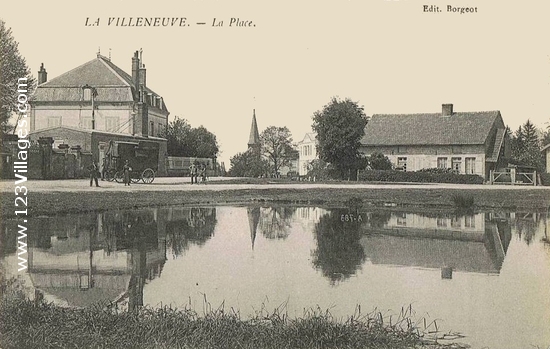 Carte postale de La Villeneuve 