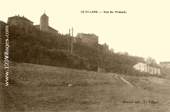 Carte postale de Le Villars 