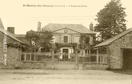 Carte postale de Saint-Martin-des-Besaces