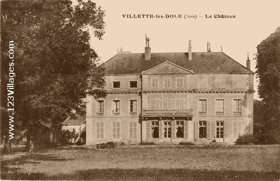 Carte postale de Villette-lès-Dole