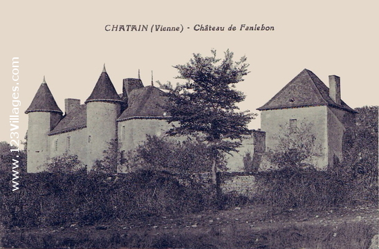 Carte postale de Chatain