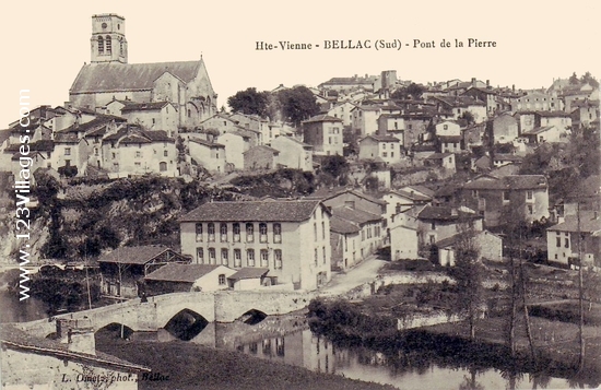 Carte postale de Bellac