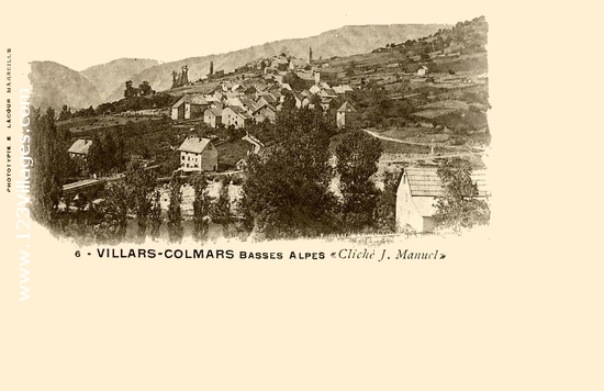 Carte postale de Villars-Colmars