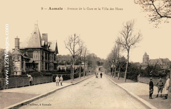 Carte postale de Aumale