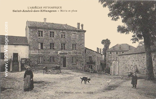 Carte postale de Saint-Andre-En-Vivarais
