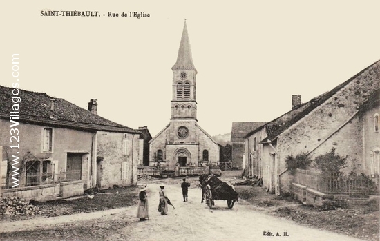Carte postale de Saint-Thiebault 